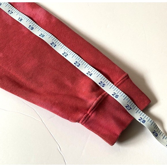 Nike Hoodie Women Medium Pink Tie Dye Pullover Kangaroo Pocket Logo Mock Neck - Picture 9 of 11